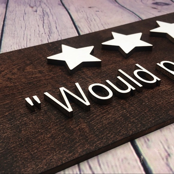 Bathroom decor wood sign - Picture 2 of 2